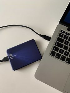 Externe hdd in Macbook