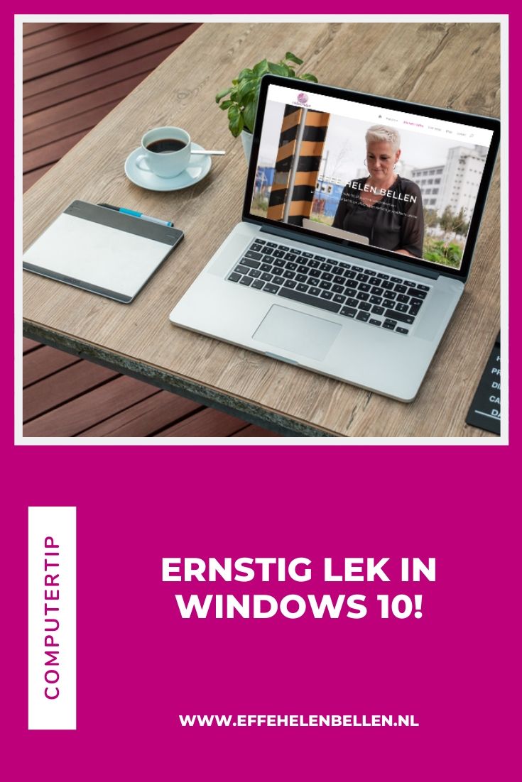Computertip – Ernstig lek in Windows 10 | HelenHelpt Ernstig lek in Windows 10