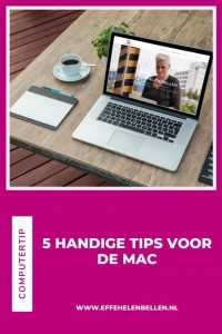 Computertips 5 handige tips voor de Mac