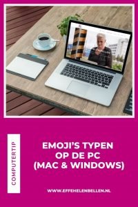 Computertips - Hoe typ je emoji's op de pc?