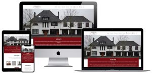 Weergave website Isphording Antiek op iMac, Macbook, iPad en Iphone - Portfolio HelenHelpt
