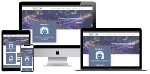 Weergave website van Leanteam op iMac, Macbook, iPad en Iphone - Portfolio HelenHelpt