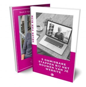 Ebook - 5 Onmisbare stappen bij het bouwen van je website'