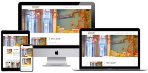 Weergave website van Jooost op iMac, Macbook, iPad en Iphone - Portfolio HelenHelpt